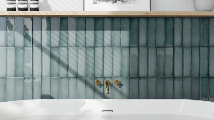 Ghent Smokey Emerald Matte Subway Tile