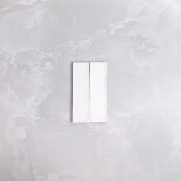 Ghent Alpine White Matte Subway Tile